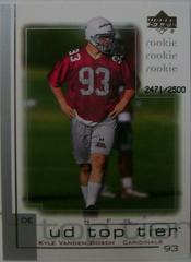 Kyle Vanden Bosch #251 Football Cards 2001 Upper Deck Top Tier Prices