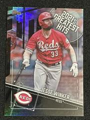 Jesse Winker [Black] #21GH-14 Baseball Cards 2022 Topps 2021’s Greatest Hits Prices