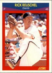 Rick Reuschel #7 Baseball Cards 1990 Score Superstars Prices