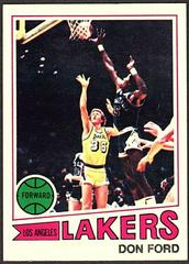 Don Ford Basketball Cards 1977 Topps Prices