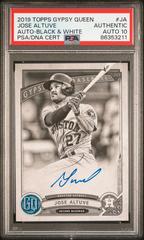 Jose Altuve [Black & White] #GQA-JA Baseball Cards 2019 Topps Gypsy Queen Autographs Prices