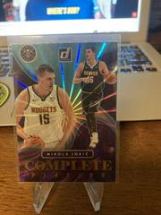 Nikola Jokic [Teal Laser] #17 Basketball Cards 2021 Panini Donruss Complete Players Prices