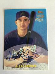 Alex Cintron [Certified Autograph] #TTA14 Baseball Cards 2000 Topps Traded Prices