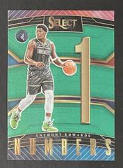 Anthony Edwards [Green] #6 Basketball Cards 2022 Panini Select Numbers Prices