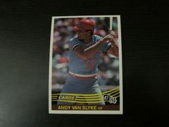 Andy Van Slyke #83 Baseball Cards 1984 Donruss Prices