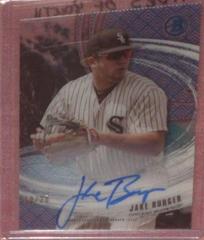 Jake Burger [Autograph Ocean Blue] #TY-JB Baseball Cards 2018 Bowman High Tek Tides of Youth Prices
