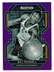 Bill Russell [Purple] Basketball Cards 2022 Panini Prizm Draft Picks Prices