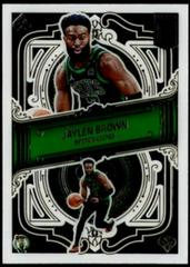 Jaylen Brown #29 Basketball Cards 2022 Panini Donruss Elite Deck Prices