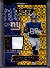 Evan Engram [Gold] #SS-EEN Football Cards 2021 Panini Select Swatches Prices