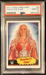 Charlotte Flair Wrestling Cards 2021 Topps Living WWE Prices