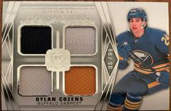 Dylan Cozens #F-DC Hockey Cards 2020 Upper Deck The Cup Foundations Quad Jersey Prices