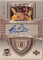 Ben Walter [Autograph] #191 Hockey Cards 2005 Upper Deck the Cup Prices