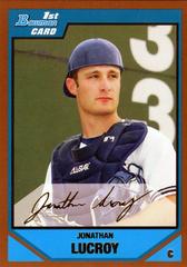 Jonathan Lucroy #BDPP49 Baseball Cards 2007 Bowman Draft Picks & Prospects Prices
