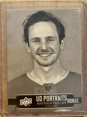 Matthew Phillips [Black & White] Hockey Cards 2021 Upper Deck UD Portraits Prices
