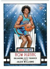 Jalen Williams #12 Basketball Cards 2022 Panini Hoops Now Playing Prices