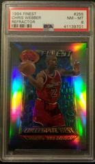 Chris Webber [Refractor] Basketball Cards 1994 Finest Prices
