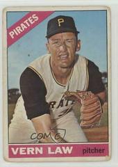 Vern Law #15 Baseball Cards 1966 Topps Prices