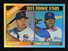 Javier Baez, Jorge Soler [Chrome] Baseball Cards 2015 Topps Heritage Prices