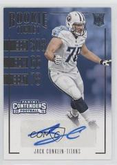 Jack Conklin [Autograph Championship Ticket] Football Cards 2016 Panini Contenders Prices