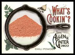 Chili Powder #WC-6 Baseball Cards 2022 Topps Allen & Ginter What’s Cookin’ Prices