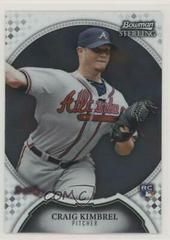 Craig Kimbrel [Rookie] #47 Baseball Cards 2011 Bowman Sterling Prices