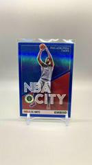 Joel Embiid [Blue] Basketball Cards 2019 Panini Hoops Premium Stock NBA City Prices
