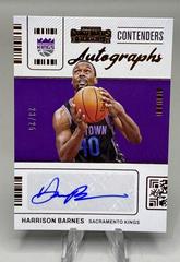 Harrison Barnes [Bronze] #CA-HBN Basketball Cards 2021 Panini Contenders Contenders Autographs Prices