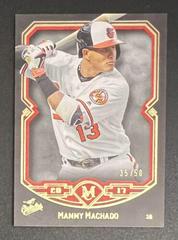 Manny Machado [5x7 Gold] #4 Baseball Cards 2017 Topps Museum Collection Prices