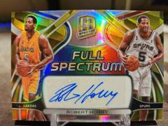 Robert Horry [Gold] #FSS-RBH Basketball Cards 2021 Panini Spectra Full Spectrum Signatures Prices