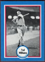 Ted Williams Baseball Cards 1976 Shakey's Pizza Hall of Fame Prices