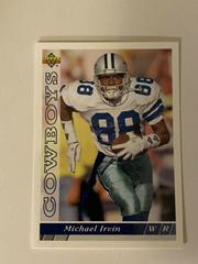 Michael Irvin #337 Football Cards 1993 Upper Deck Prices