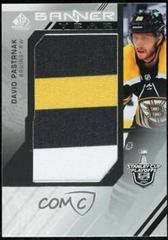 David Pastrnak #BYSC-DP Hockey Cards 2021 SP Game Used NHL Stanley Cup Playoffs Banner Year Relics Prices