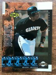 Barry Bonds Baseball Cards 2000 Upper Deck Ionix Prices