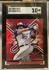 Austin Riley [Red] #101 Baseball Cards 2022 Topps Finest Prices