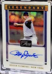Roger Clemens [Gold] #LS-RC Baseball Cards 2022 Panini Three and Two Legendary Signatures Prices