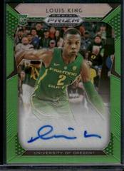 Louis King [Neon Green Prizm] #102 Basketball Cards 2019 Panini Prizm Draft Picks Autographs Prices