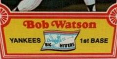 Bob Watson #28 Baseball Cards 1981 Drake's Prices
