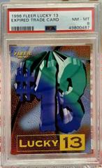 Expired Trade Card Basketball Cards 1996 Fleer Lucky 13 Prices