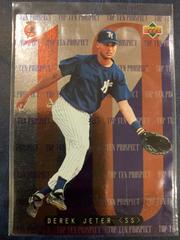 Derek Jeter #1 Baseball Cards 1994 Upper Deck Top Prospects Prices