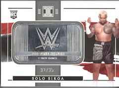 Solo Sikoa #5 Wrestling Cards 2022 Panini Impeccable WWE Silver Logo Prices