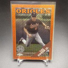 Cal Ripken Jr. [Orange] Baseball Cards 2023 Topps Silver Pack 1988 Chrome Prices