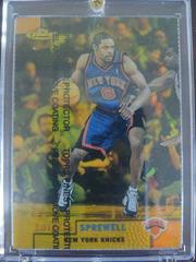 Latrell Sprewell Refractor Basketball Cards 1999 Finest Prices