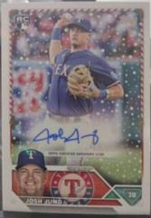 Josh Jung #HAC-JJ Baseball Cards 2023 Topps Holiday Autographs Prices