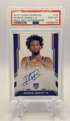 Marvin Bagley III Basketball Cards 2018 Panini Donruss Next Day Autographs Prices