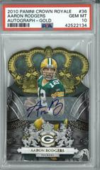 Aaron Rodgers [Autograph Gold] Football Cards 2010 Panini Crown Royale Prices