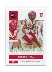 Breece Hall [Red] #18 Football Cards 2022 Panini Chronicles Draft Picks Prices