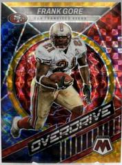 Frank Gore [Gold] Football Cards 2022 Panini Mosaic Overdrive Prices