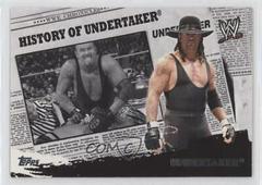 The Undertaker #HO6 Wrestling Cards 2010 Topps WWE History Of Prices