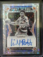 Micheal Ray Richardson #FB-MRR Basketball Cards 2021 Panini Prizm Fast Break Autographs Prices