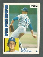 Burt Hooton Baseball Cards 1984 O Pee Chee Prices